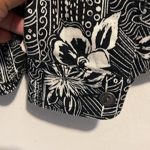 Christopher & Banks Monochrome Patterned Jacket - Picture 3 of 5